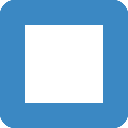 Stop Button as drawn by Twitter / X in Twemoji 2.2.3
