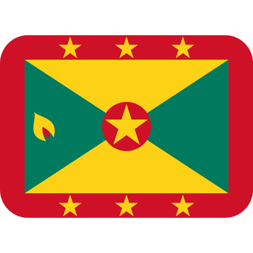 Flag: Grenada as drawn by Twitter / X in Twemoji 2.2