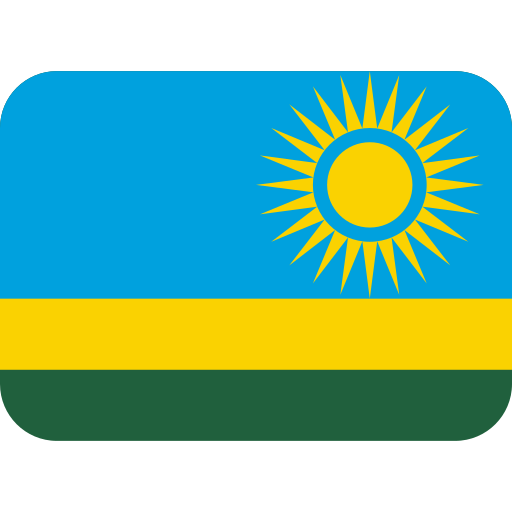 Bandeira: Ruanda as drawn by Twitter / X in Twemoji 2.2