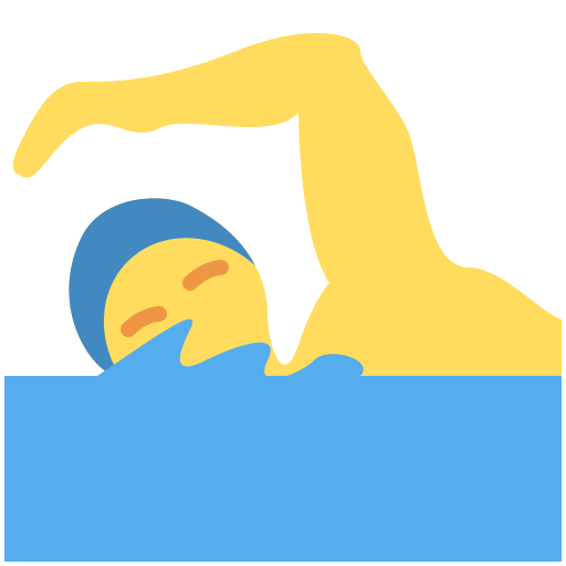 Person Swimming, the design in this release
