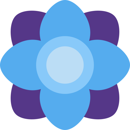 Rosette as drawn by Twitter / X in Twemoji 2.2