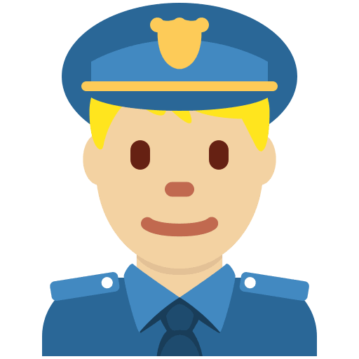 Police Officer: Medium-Light Skin Tone, the design in this release