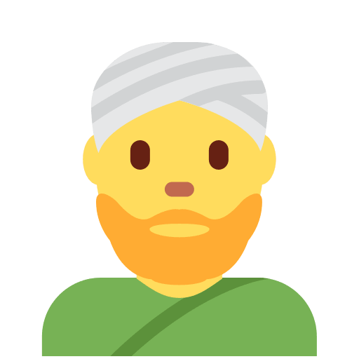 Person Wearing Turban, the design in this release