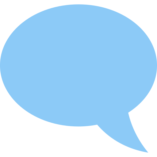 Left Speech Bubble as drawn by Twitter / X in Twemoji 2.2