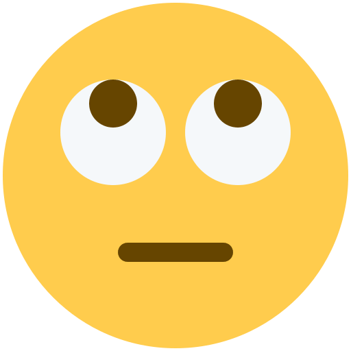 Face with Rolling Eyes, the design in this release