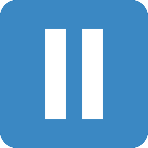 Pause Button as drawn by Twitter / X in Twemoji 2.2