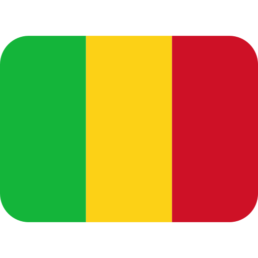 Flag: Mali as drawn by Twitter / X in Twemoji 2.3