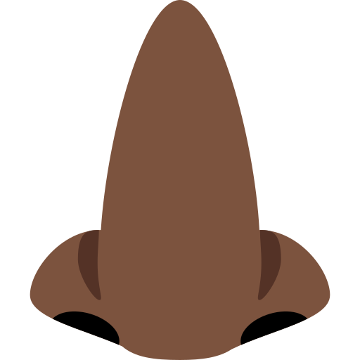 Nose: Dark Skin Tone, the previous design