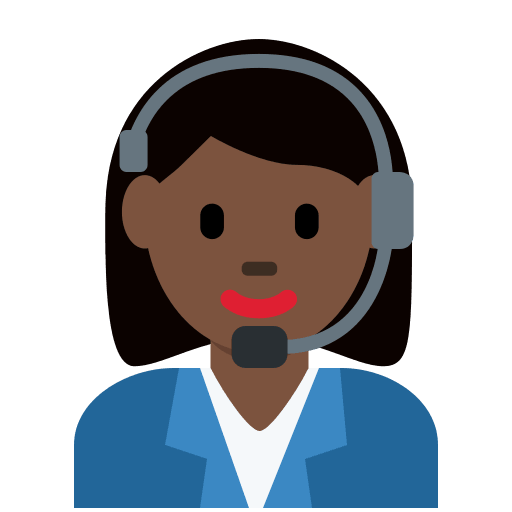 Woman Office Worker: Dark Skin Tone, the previous design
