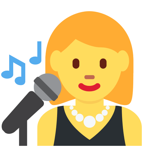 Woman Singer, the previous design