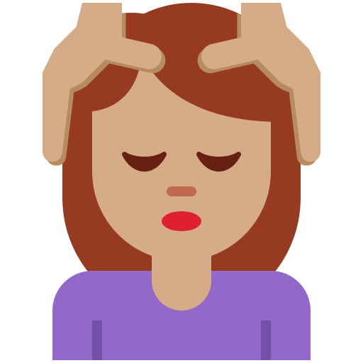 Person Getting Massage: Medium Skin Tone, the design in this release