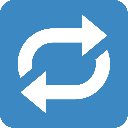 Repeat Button as drawn by Twitter / X in Twemoji 2.3