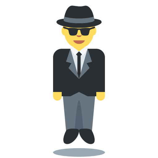 Person in Suit Levitating, the design in this release