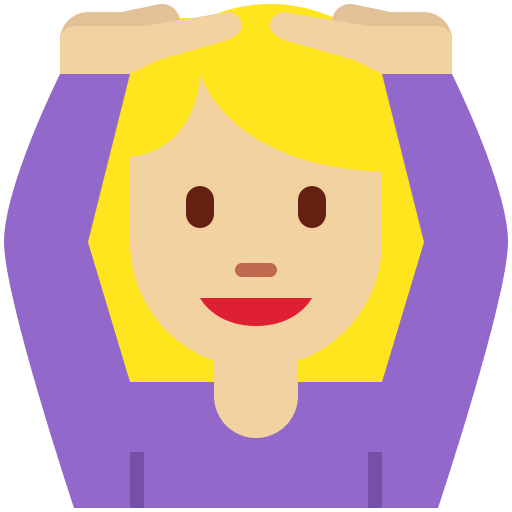 Woman Gesturing OK: Medium-Light Skin Tone, the previous design