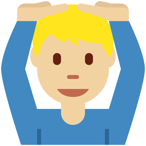 Man Gesturing OK: Medium-Light Skin Tone, the previous design