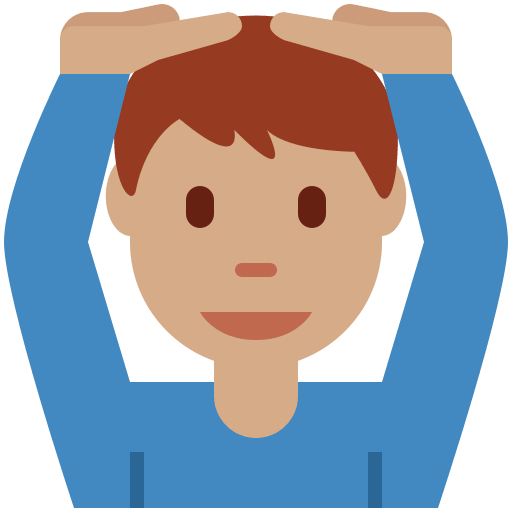 Man Gesturing OK: Medium Skin Tone, the previous design