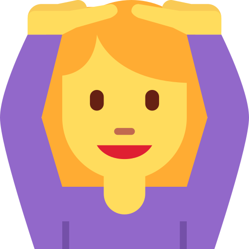 Person Gesturing OK, the previous design