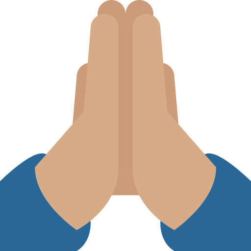 Folded Hands: Medium Skin Tone, the previous design