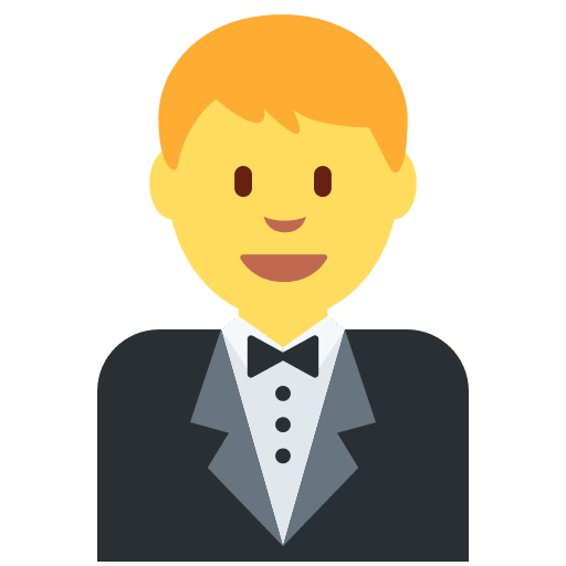 Person in Tuxedo, the previous design