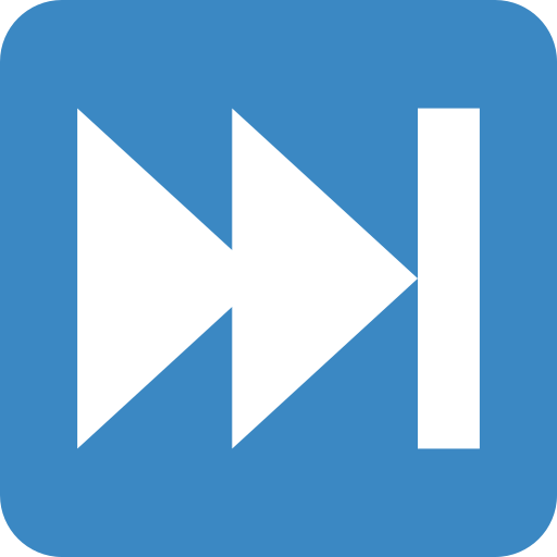 Next Track Button as drawn by Twitter / X in Twemoji 2.3