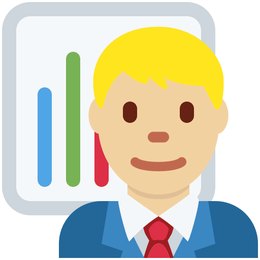 Man Office Worker: Medium-Light Skin Tone, the design in this release
