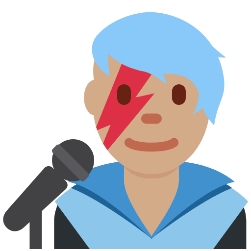 Man Singer: Medium Skin Tone, the design in this release