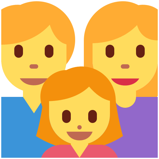 Family: Man, Woman, Girl, the design in this release