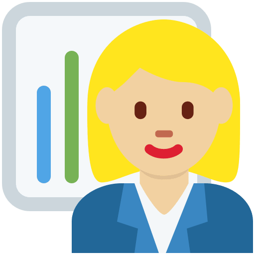 Woman Office Worker: Medium-Light Skin Tone, the design in this release