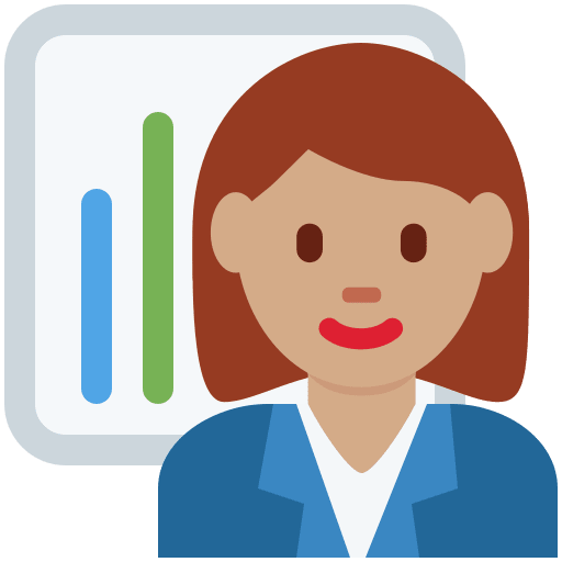 Woman Office Worker: Medium Skin Tone, the design in this release