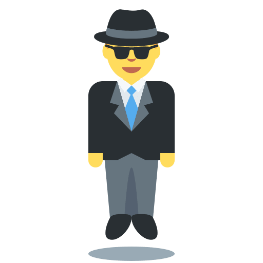 Person in Suit Levitating, the design in this release