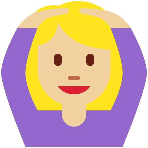 Woman Gesturing OK: Medium-Light Skin Tone, the design in this release