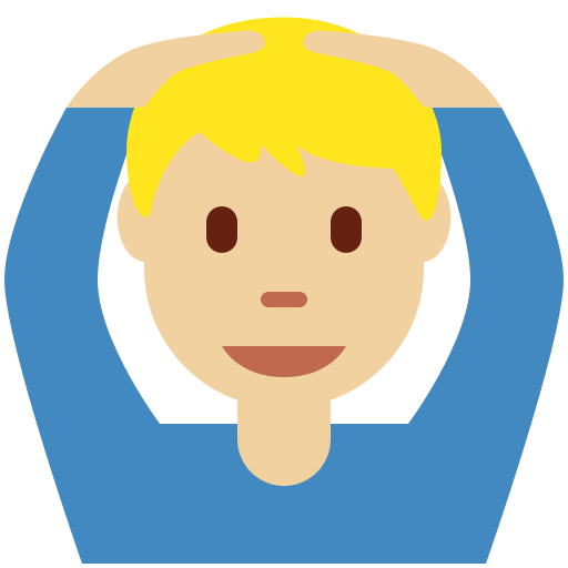 Man Gesturing OK: Medium-Light Skin Tone, the design in this release
