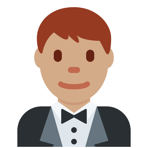 Person in Tuxedo: Medium Skin Tone, the design in this release