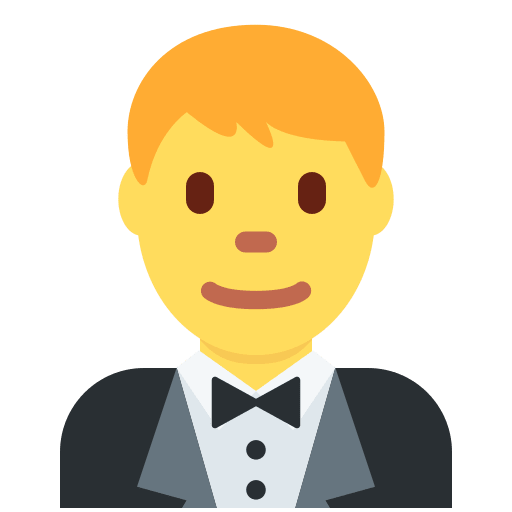 Person in Tuxedo, the design in this release