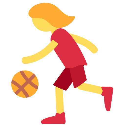 Woman Bouncing Ball, the design in this release