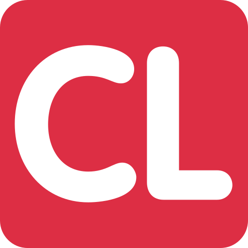 CL Button as drawn by Twitter / X in Twemoji 2.5