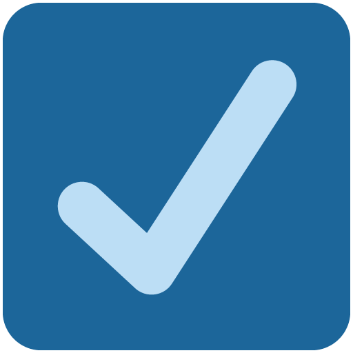 Check Box with Check, the design in this release