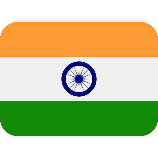 Flag: India as drawn by Twitter / X in Twemoji 2.6
