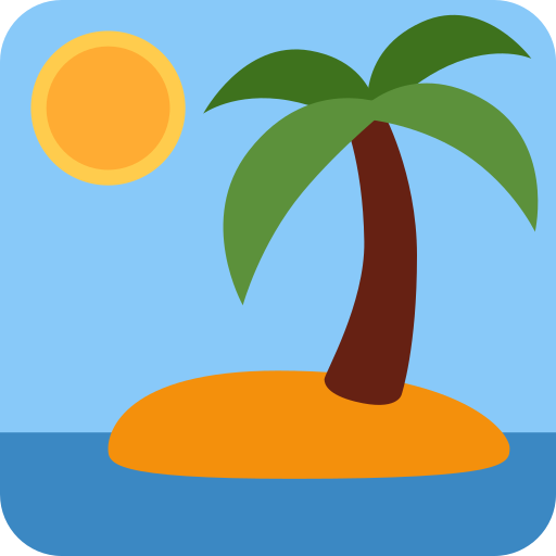 Desert Island, the previous design