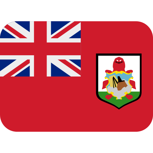 Flag: Bermuda as drawn by Twitter / X in Twemoji 2.7
