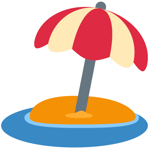 Beach with Umbrella, the design in this release