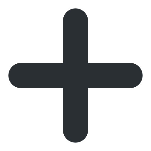 Plus as drawn by Twitter / X in Twemoji 2.7