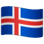 Flag: Iceland as drawn by WhatsApp in 2.17