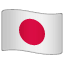 Flag: Japan as drawn by WhatsApp in 2.17