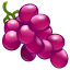 Grapes as drawn by WhatsApp in 2.17