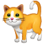 Cat as drawn by WhatsApp in 2.17