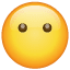 face without mouth — WhatsApp