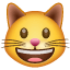 grinning cat — WhatsApp