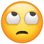 翻白眼 as drawn by WhatsApp in 2.17