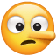 lying face — WhatsApp